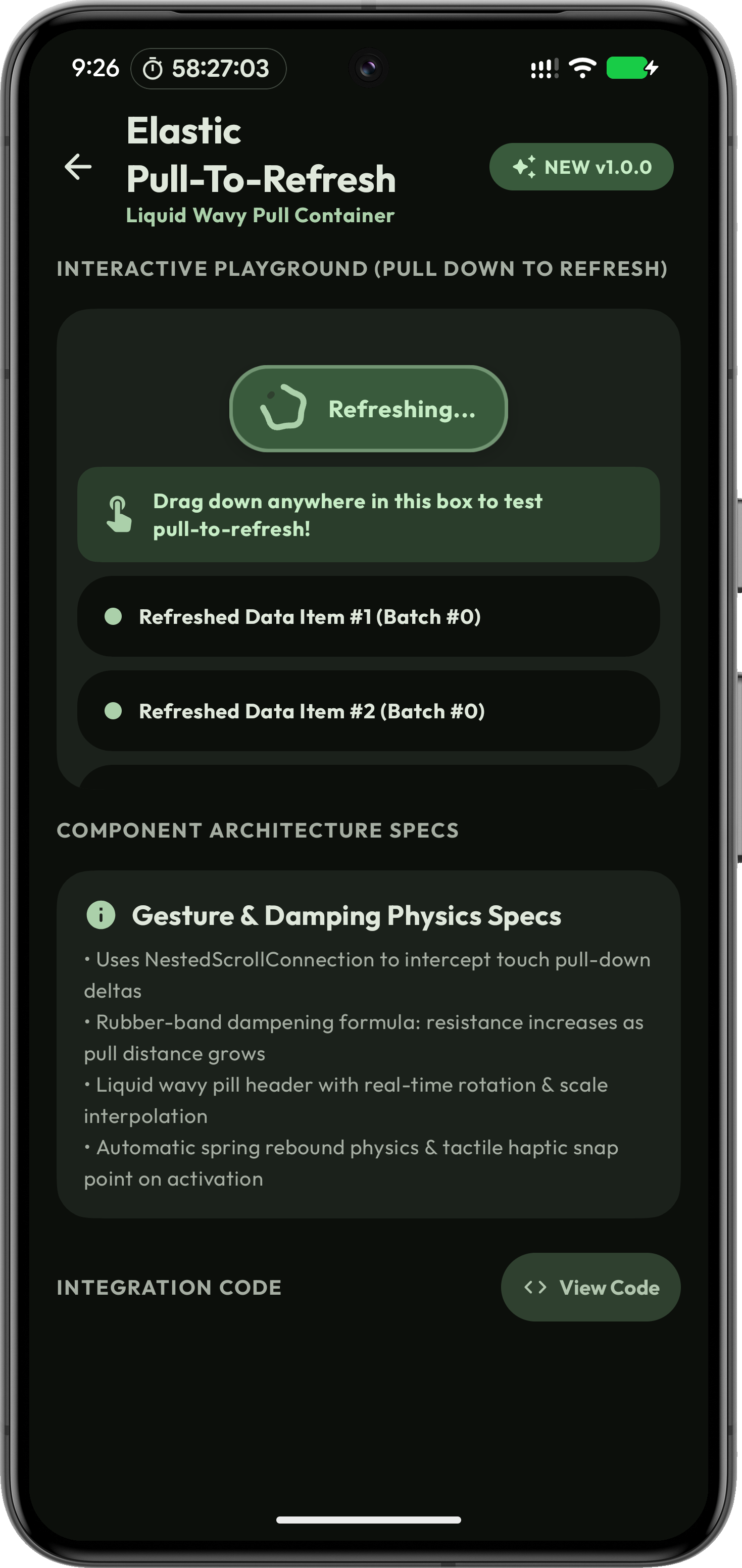 Elastic Push Controls Overview